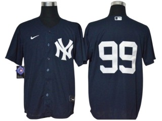 New York Yankees #99 Aaron Judge Alternate Jersey - Navy