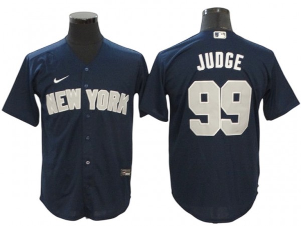 New York Yankees #99 Aaron Judge Alternate Player Name Jersey - Navy