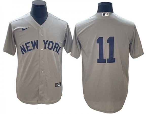 New York Yankees #11 Anthony Volpe Away Limit Jersey - Gray