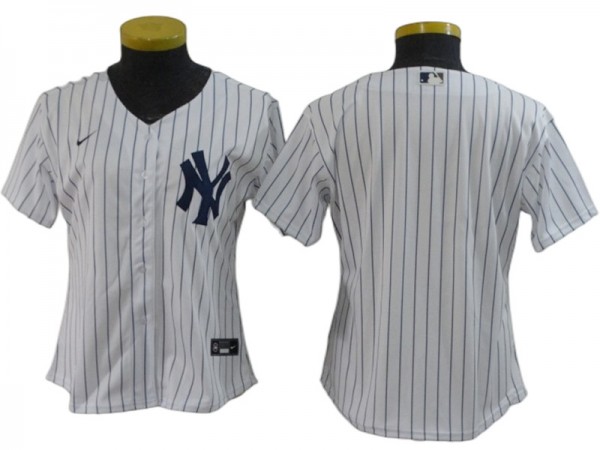 Women New York Yankees White Cool Base Jersey