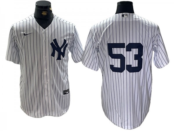 New York Yankees #53 Phil Bickford Home Limit Jersey - White