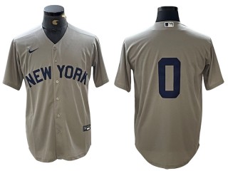 New York Yankees #0 Marcus Stroman Away Limit Jersey - Gray