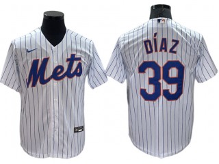 New York Mets #39 Edwin Díaz White Home Jersey