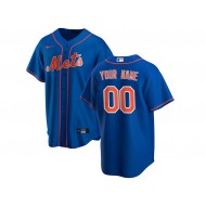 Custom New York Mets Cool Base Jersey