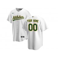 Custom Oakland Athletics Cool Base Jersey