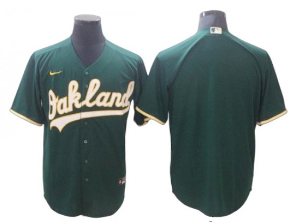 Oakland Athletics Blank Kelly Green Alternate Cool Base Jersey