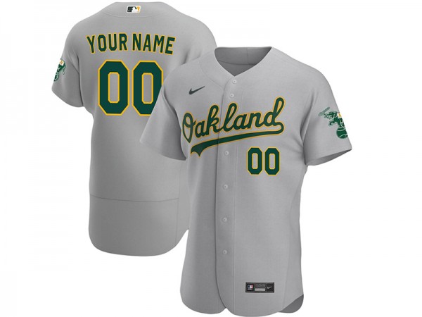 Custom Oakland Athletics Flex Base Jersey 