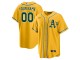 Custom Oakland Athletics Cool Base Jersey