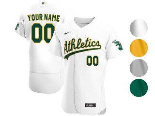 Custom Oakland Athletics Flex Base Jersey 