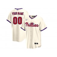 Custom Philadelphia Phillies Cool Base Jersey