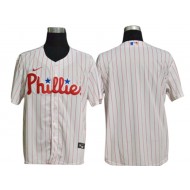 Philadelphia Phillies Blank White Home Cool Base Jersey