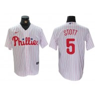 Philadelphia Phillies #5 Bryson Stott White Home Jersey