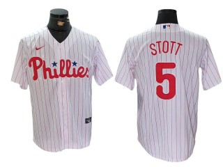 Philadelphia Phillies #5 Bryson Stott White Home Jersey