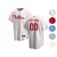 Custom Philadelphia Phillies Cool Base Jersey