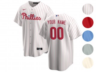 Custom Philadelphia Phillies Cool Base Jersey