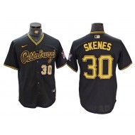 Pittsburgh Pirates #30 Paul Skenes Black Limited Jersey