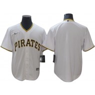 Pittsburgh Pirates Blank White Home Jersey