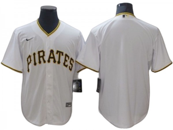 Pittsburgh Pirates Blank White Home Jersey