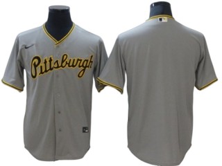 Pittsburgh Pirates Gray Road Team Jersey