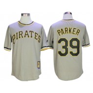 Pittsburgh Pirates #39 Dave Parker Gray Cooperstown Collection Throwback Jersey