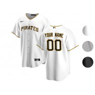 Custom Pittsburgh Pirates Cool Base Jersey