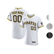 Custom Pittsburgh Pirates Flex Base Jersey 