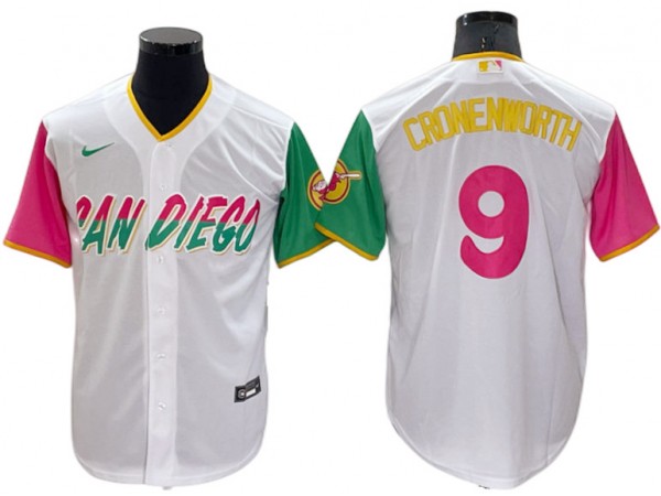 San Diego Padres #9 Jake Cronenworth City Connect Limited Player Jersey