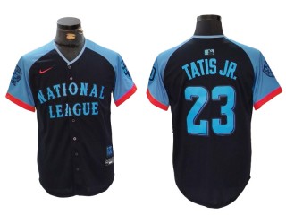 National League #23 Fernando Tatís Jr. 2024 MLB All-Star Game Limited Jersey - Navy