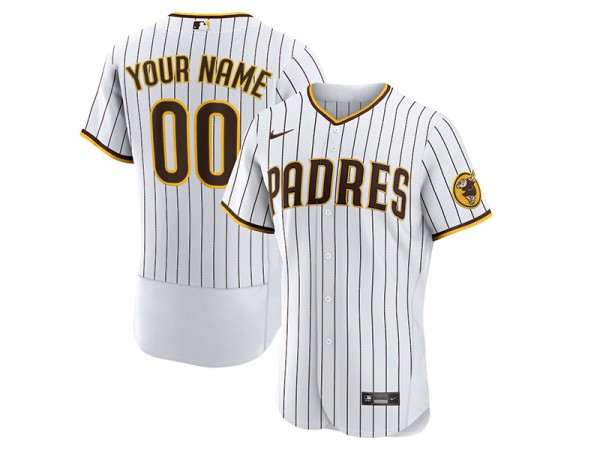 Custom San Diego Padres Flex Base Jersey