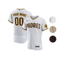 Custom San Diego Padres Flex Base Jersey