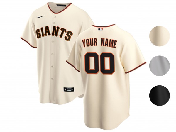 Custom San Francisco Giants Cool Base Jersey