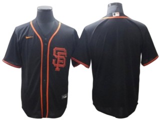 San Francisco Giants Blank Black Alternate Cool Base Jersey