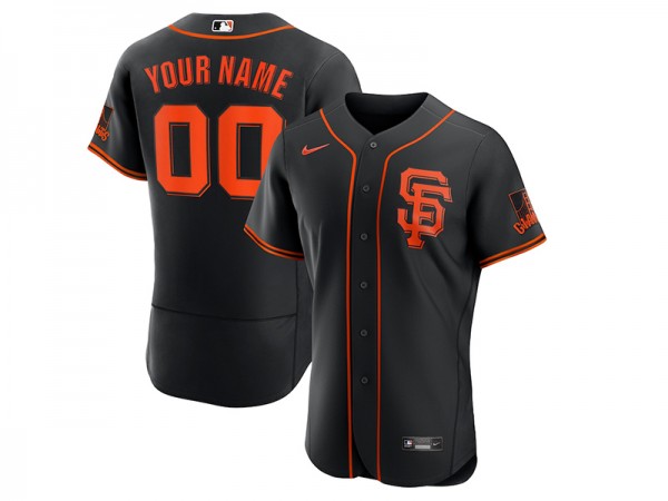 Custom San Francisco Giants Flex Base Jersey