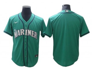 Seattle Mariners Blank Aqua Alternate Cool Base Jersey