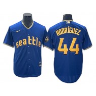 Seattle Mariners #44 Julio Rodríguez Royal City Connect Limited Jersey