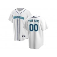 Custom Seattle Mariners Cool Base Jersey