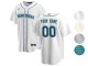 Custom Seattle Mariners Cool Base Jersey