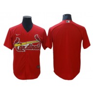 St. Louis Cardinals Blank Red Alternate Cool Base Jersey