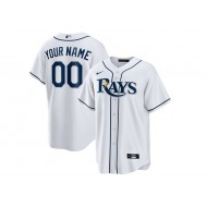 Custom Tampa Bay Rays Cool Base Jersey