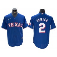 Texas Rangers #2 Marcus Semien Royal Cool Base Jersey