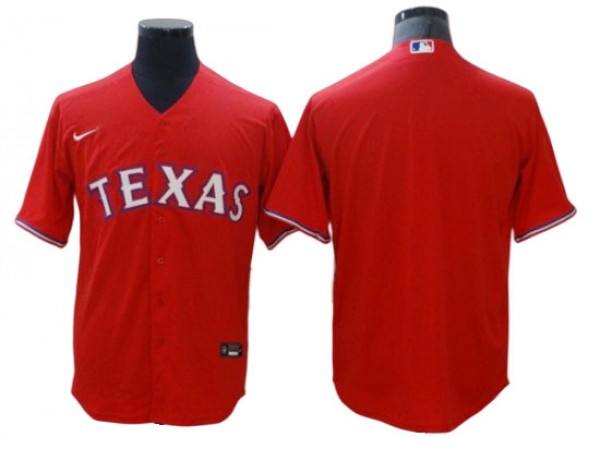 Texas Rangers Red Cool Base  Jersey