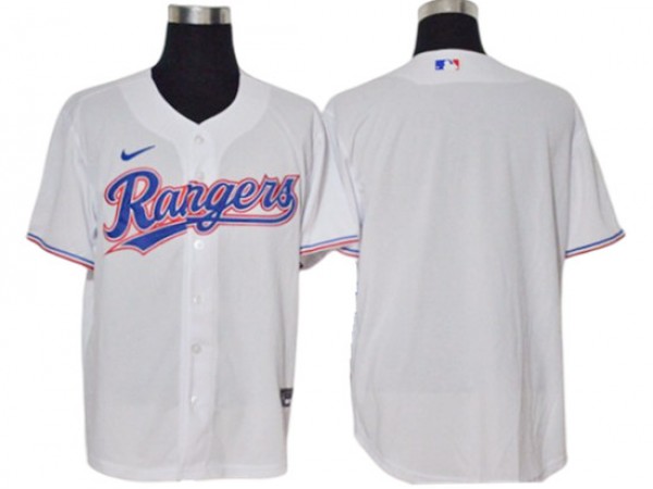 Texas Rangers White Home Cool Base  Jersey