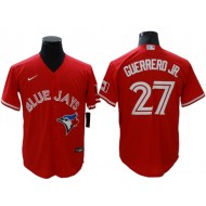 Toronto Blue Jays #27 Vladimir Guerrero Jr. Red Cool Base Jersey