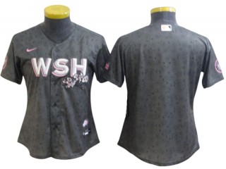 Women Washington Nationals Blank 2022 City Connect Cool Base Jersey