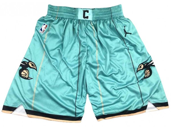 Charlotte Hornets Teal Basketball Shorts