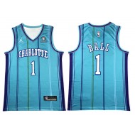 Charlotte Hornets #1 LaMelo Ball Teal 2023/24 Classic Edition Swingman Jersey