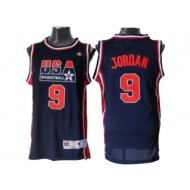 1992 Olympic USA Basketball Dream Team #9 Michael Jordan Jersey - Navy/White