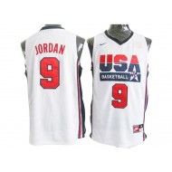 1992 Olympic USA Basketball Dream Team #9 Michael Jordan Jersey - Navy/White