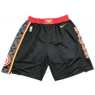 Atlanta Hawks Black Basketball Shorts