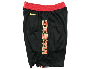 Atlanta Hawks Black Basketball Shorts